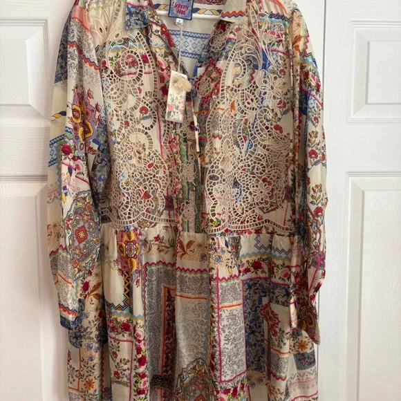 Johnny Was STANO MONROE TUNIC, 1X - Picture 2 of 10